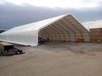 Velkoprostorová plachtová hala -  na míru šířky až 30 m