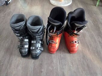 Boty na lyze / přeskáče / vel. 40 a 38