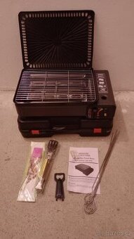 Plynový gril,plynová kamna - 1