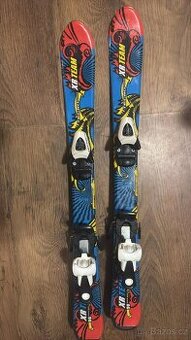 Lyže Nordica XRteam 90cm+ boty+ hůlky