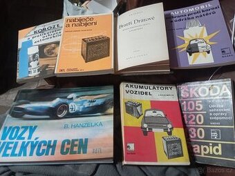 Automobilové knihy mix