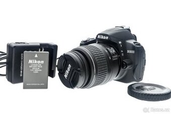 Zrcadlovka Nikon D3000 + 18-55mm