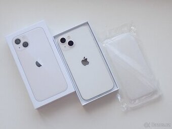 Apple iPhone 13 128GB Bílý - ZÁRUKA 12 MĚSÍCŮ - 100% BATERIE