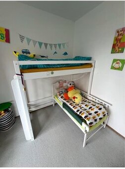 Dětská patrová postel včetně matrace