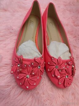 Růžové balerínky  Sweet Shoes