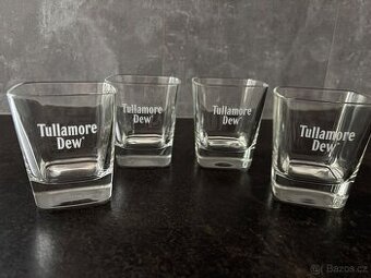 set 4 skleničky Tullamore Dew, cena za vše