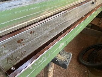 výměna kolejnic pil se systémem Altendorf