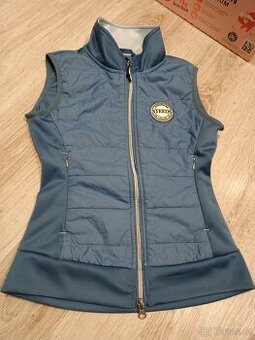 Nová dívčí jezdecká softshell vesta Steeds, 140