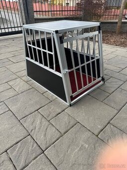 Přepravní hliníkový box pro psy L