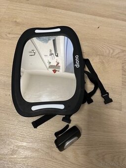 Dětské zrcátko do auta se světlem Diono