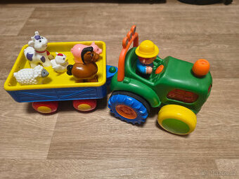 Traktor Farmel, jezdící, zvuky zvířátek, klavír navíc