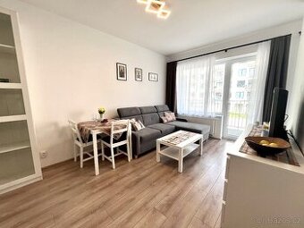 Brno-pronájem vybaveného bytu, novostavba 38 m2 plus terasa