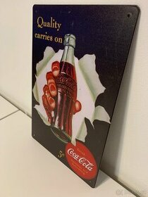Reklamní cedule Coca Cola