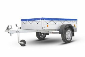 Nový přívěsný vozík Agados HANDY-3 750kg 2050x1090mm plachta - 1