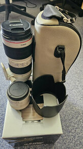 Canon EF 70-200 1:2,8 L IS USM ii+extenfer Canon EF 2x ii.