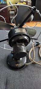 VENTILÁTOR ATAS, STARÝ MECHANICKY OTÁČECÍ FUNKČNÍ VĚTRÁK