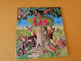 knížka LES - obsahuje 12 malých leporel - 1