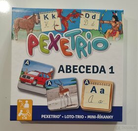 Pexetrio abeceda 1