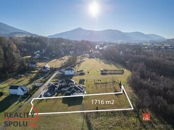 Prodej, pozemky/bydlení, 1716 m2, 73912 Čeladná, Frýdek-Míst