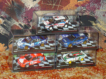 Kovové modely rally 1/43: Altaxa, IXO, DeAgostini