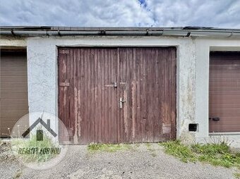 Prodej zděné garáže 18 m2, Liberec - Horní Růžodol