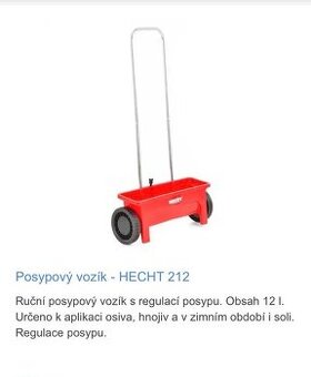 Posypový vozík