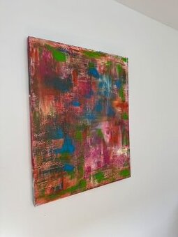 Akrylový obraz 90x80 cm