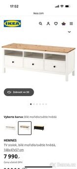 Televizní stolek IKEA Hemnes