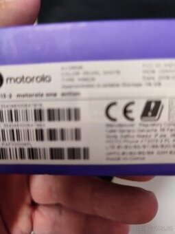 Prodám Motorola one akction,Blue, kompletní balení