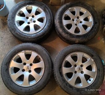 ALU KOLA 4x108 ET 27, pneu 195/65/R15