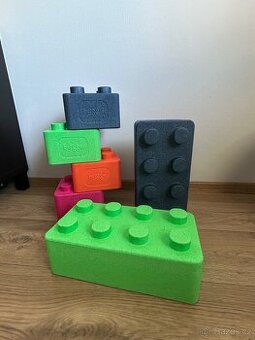 Sada kostek Bygge Blokke 6ks