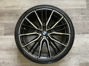 Letní ALU BMW M Sport 552M R19 vč. pneu, TMPS a krytek