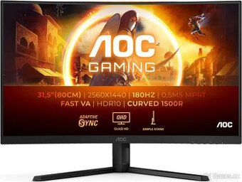 Herní 32" AOC CQ32G4VE Gaming,záruka