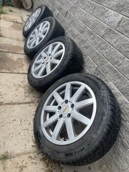 Alu 16” Dezent + Barum Polaris 6 205/55 R16 91 T Zimní - 1