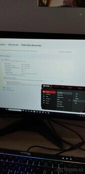 Herní monitor Msi,180hz,1ms odezva,23,8 palců,full hd