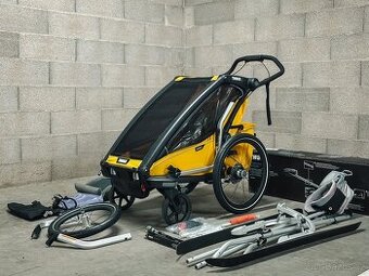 THULE Chariot Sport 1 (plná výbava, miminkovník, pevná osa)