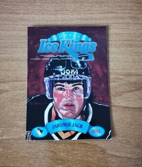 Jaromír Jágr - Donruss Ice Kings 1994 karta