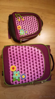 dětský kufr a batoh