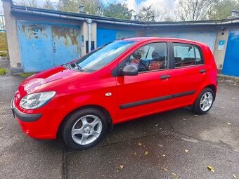 Getz 1.1,49kW,ČR,pouze 69 TKM,ZTP-P,ruční ovládání,handicap