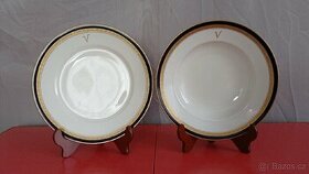 Starožitne talíře Pirkenhammer, 2 ks