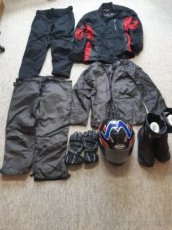 Motorkářský komplet