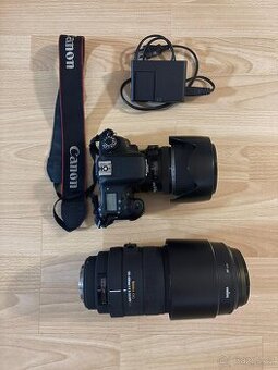 Prodám Canon EOS 760D + Canon f/2,8 17-55 + Sigma 120-400