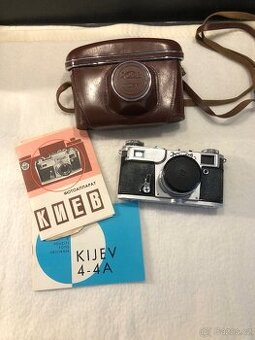 Retro fotoaparát Kiev 4/4A kompletní set