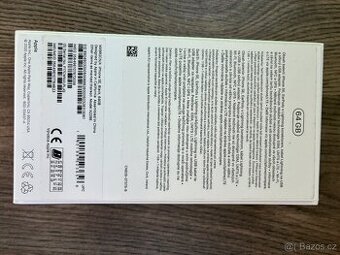 iPhone SE 2020, 64 GB, výborný stav, originální balení