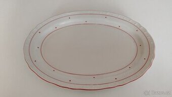 Tác porcelán oválný 32 x 22 cm