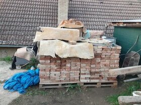 Cihly, pálené, plné, staré