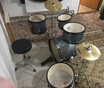 Dětská bicí sada Ashton Joey Drum Grey