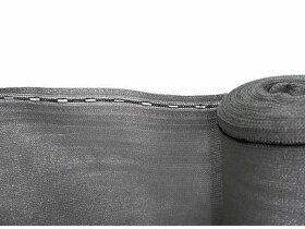 Stínící síť - tkanina na plot šedá Kataro