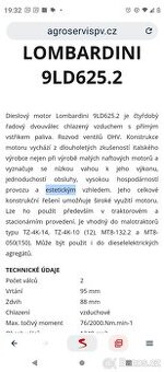 Motor Lombardini 9LD 625.2