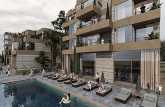 Byt  na prodej 2+kk 74,43m2 10 m od pláže Albanie jíh